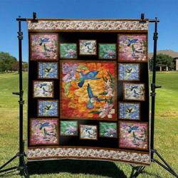 Hummingbird Td2809630 Quilt Blanket and Home Decor