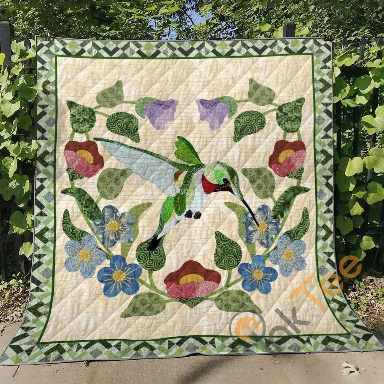 Hummingbird V1 Blanket TH0107 Quilt and Home Decor