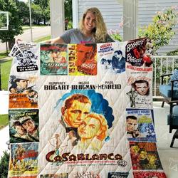 Humphrey Bogart Quilt Blanket 01673 and Home Decor