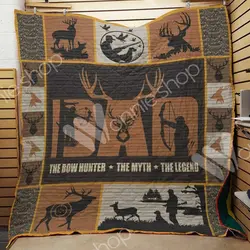 Hunting Dad Quilt Blanket Dhc06021237Td and Home Decor