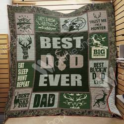 Hunting Dad Quilt Blanket Dhc1102418Td and Home Decor
