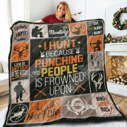 Hunting F V8 3D Customized Quilt and Home Decor