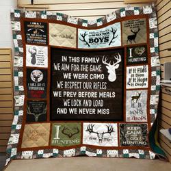 Hunting G Quilt Hu and Home Decor