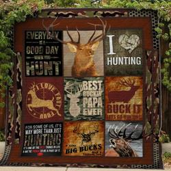 Hunting Life Quilt Blanket  Quilt and Home Decor