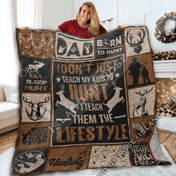 Hunting M V4 3D Customized Quilt and Home Decor