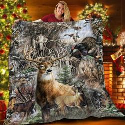 Hunting NL V12 3D Customized Quilt and Home Decor
