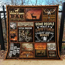 Hunting Qh 3D Personalized Customized Quilt Blanket 657 and Home Decor