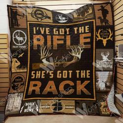 Hunting Quilt Blanket Dhc03021302Td and Home Decor
