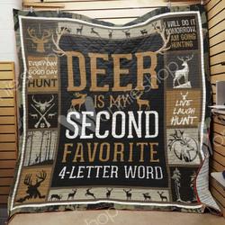 Hunting Quilt Blanket Dhc03021314Td and Home Decor