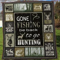 Hunting Quilt Blanket Ver 2  Quilt and Home Decor