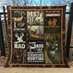 Hunting Quilt Blanket Ver 40  Quilt and Home Decor