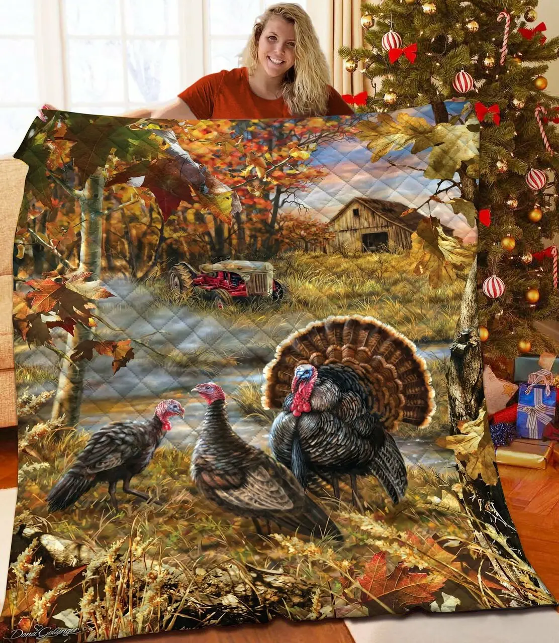 Hunting Quilt Qua and Home Decor
