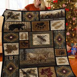 Hunting Quilt Quf and Home Decor