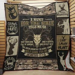 Hunting Quilt Qvt and Home Decor