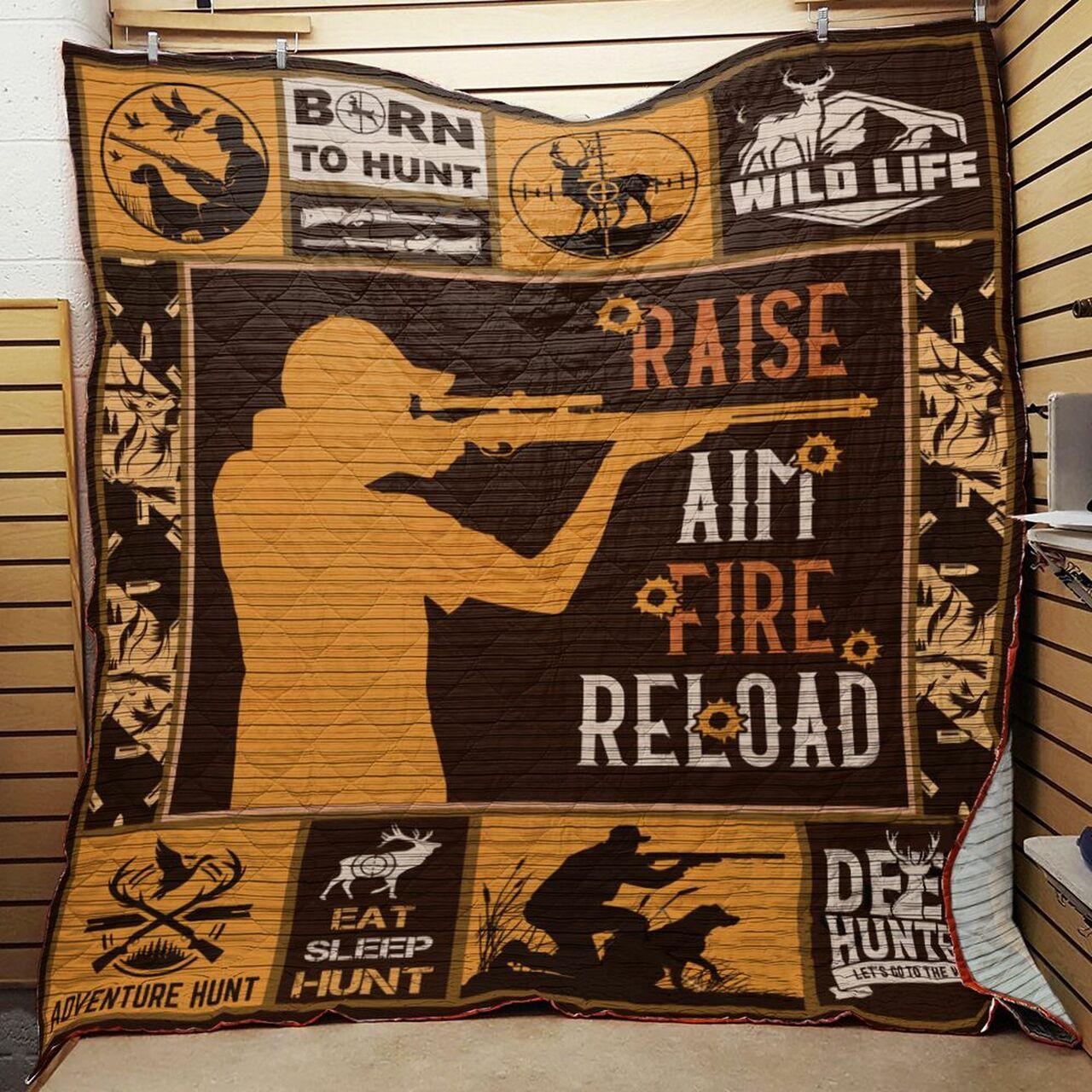 Hunting Quilt Qwx and Home Decor