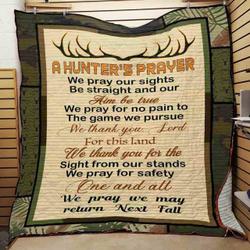 Hunting Quilt Qxr and Home Decor