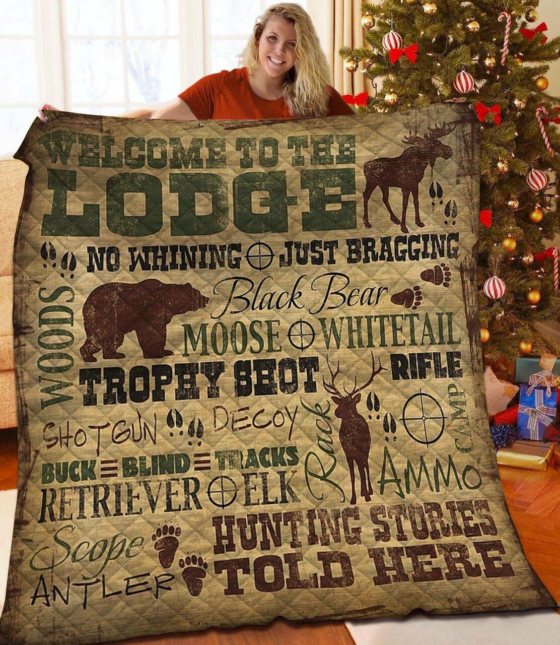 Hunting Quilt Qyl and Home Decor