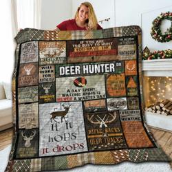 Hunting Reality Love 3D Customized Quilt and Home Decor
