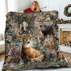 Hunting Story The Chariot 3D Customized Quilt and Home Decor