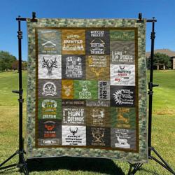 Hunting Td2809642 Quilt Blanket and Home Decor