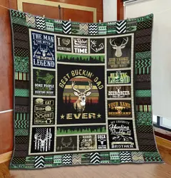 Hunting Tg 3D Personalized Customized Quilt Blanket 665 and Home Decor