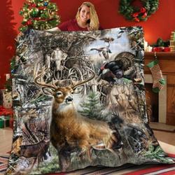 Hunting Without You 3D Customized Quilt and Home Decor