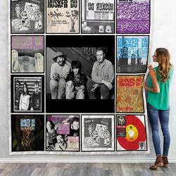 Husker Du Singles Quilt Blanket and Home Decor