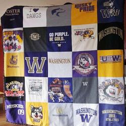 Huskies Quilt Blanket Pt27  Quilt and Home Decor