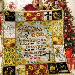 I Am A Daughter Ood Sunwer Quilt Mzy and Home Decor