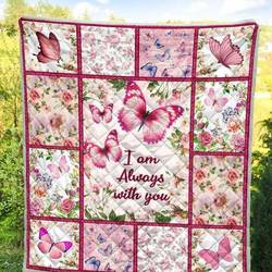 I Am Always With You Butterfly G Quilt Cl and Home Decor
