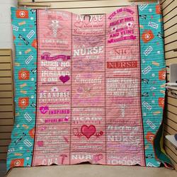 I Could Be Your Nurse Quilt and Home Decor