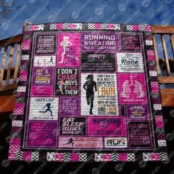 I Do Not Chase Boys I Pass Them Quilt Blanket Py68  Quilt and Home Decor