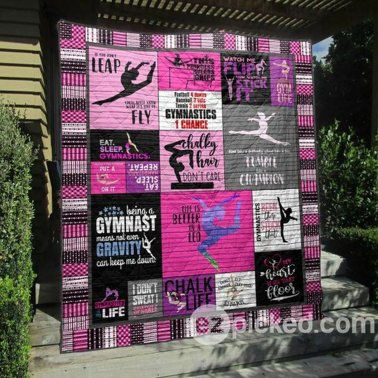 I Do Not Sweat I Sparkle Quilt Blanket Py68 Quilt and Home Decor