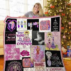I Dream Of Jeannie Poster Quilt Blanket Ver 3 and Home Decor