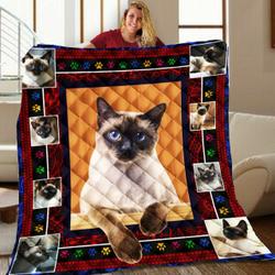 I Love Funny Cat JB14 NTTH011298 3D Customized Quilt and Home Decor