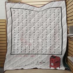 I Love You Dad JM11 NTTH011298 3D Customized Quilt and Home Decor