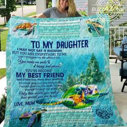 I Love You More Than Anything Vv_Turtle Quilt and Home Decor