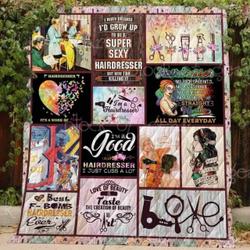 I M A Hairdresser Blanket Kc18071 Quilt and Home Decor