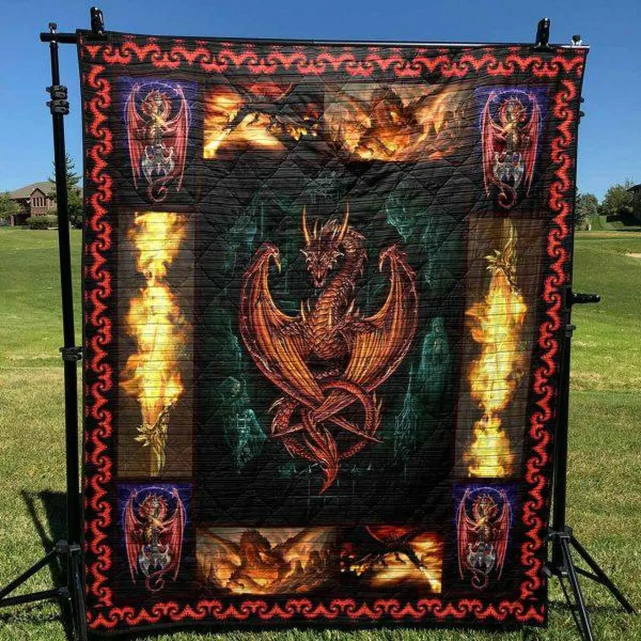I See Fire Quilt Blanket Ypm0 Quilt and Home Decor