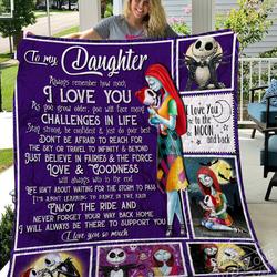 I Will Always Be There To Support You Vv The Nightmare Before Christmas Quilt Lt2 and Home Decor