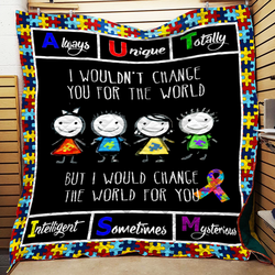 I Would Change The World For You Quilt Blanket  Quilt and Home Decor