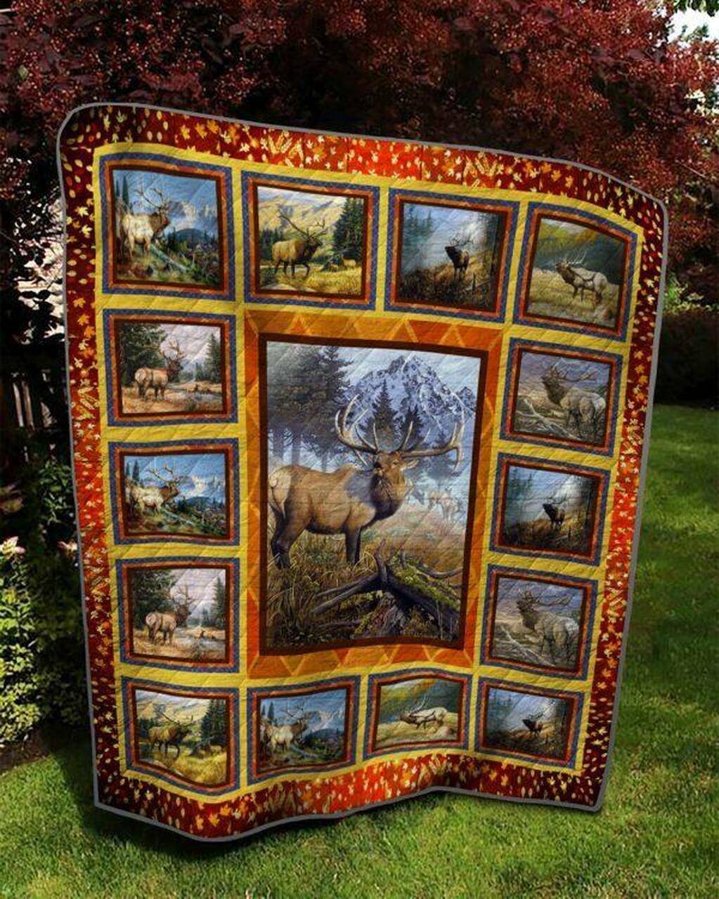 Ice Mountains Quilt Blanket Quilt and Home Decor