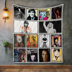 Iggy Pop Album Covers Quilt Blanket and Home Decor