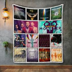 Imagine Dragons Album Covers Quilt Blanket and Home Decor