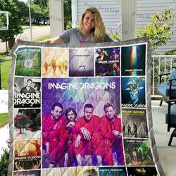Imagine Dragons Albums Cover Poster Quilt Blanket and Home Decor