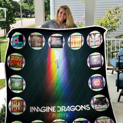 Imagine Dragons Quilt Blanket 0276 and Home Decor
