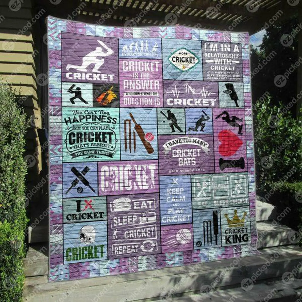 In A Relationship With Cricket Quilt Blanket Hp47 Quilt and Home Decor
