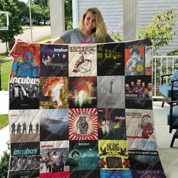 Incubus Albums Quilt Blanket For Fans Ver 25 and Home Decor