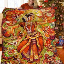 Indian Women Quilt Ldr and Home Decor