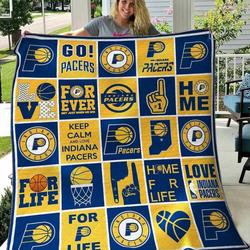 Indiana Pacers V3 Blanket Th0207 Quilt and Home Decor